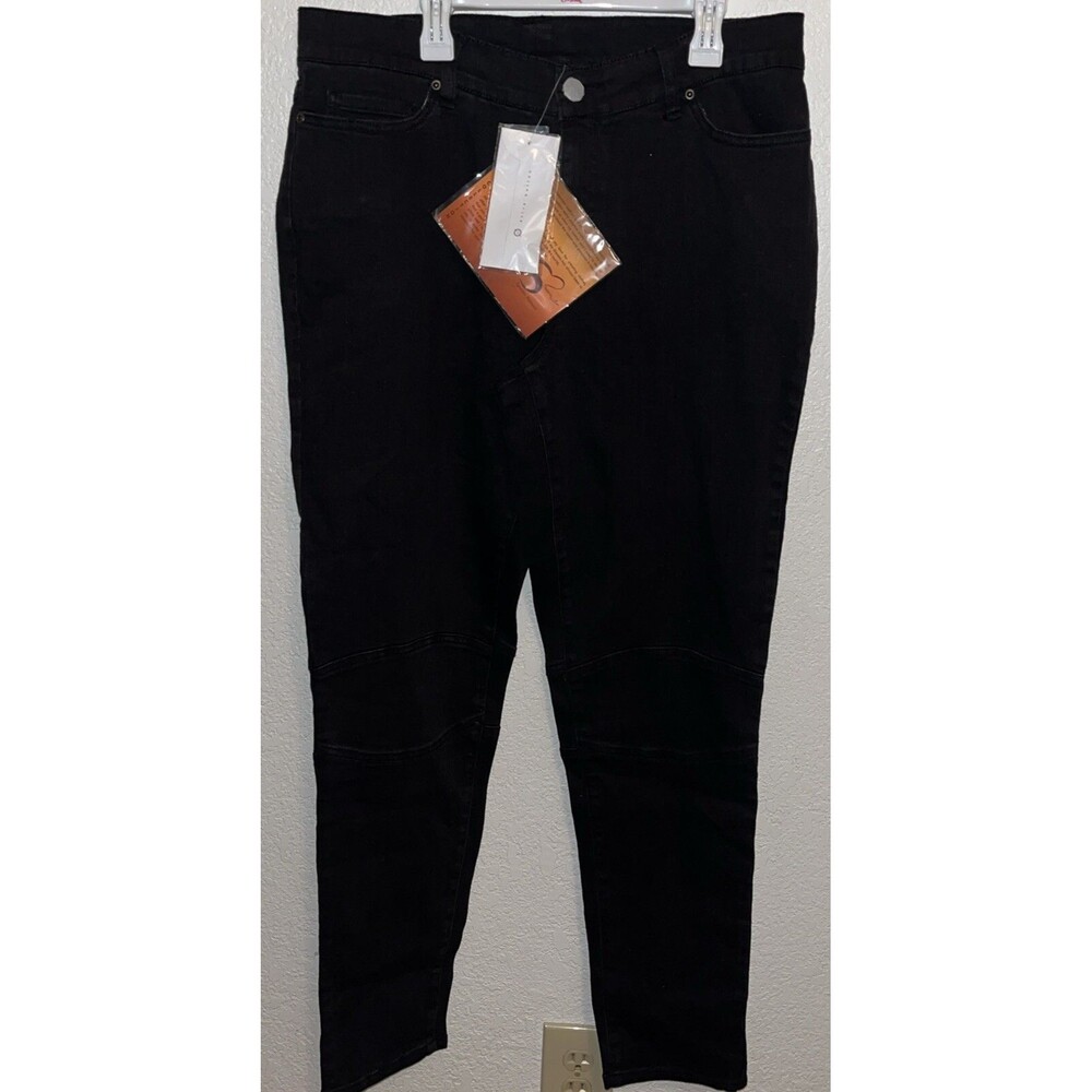 Serena Williams Denim Jeans Women Sz 14 Black NWT